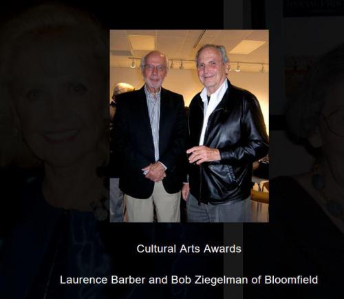 Laurence Barber and Bob Ziegelman at CAA